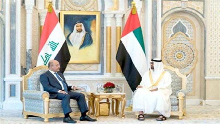 صالح من الإمارات: حريصون على تمتين العلاقات مع أبو ظبي