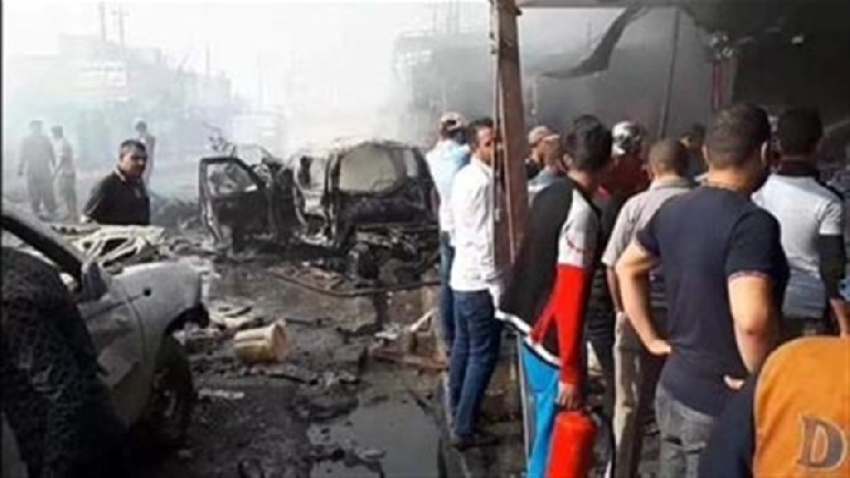 خليّة الصقور  تُعلن اعتقال إرهابيين مسؤولين عن تفجير الموصل