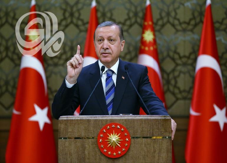 الرئيس التركي يكشف خارطة نفوذ بلاده