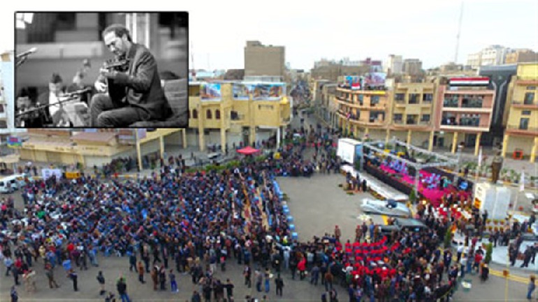 احتفال رسمي بالذكرى المئوية لشارع الرشيد وسط بغداد