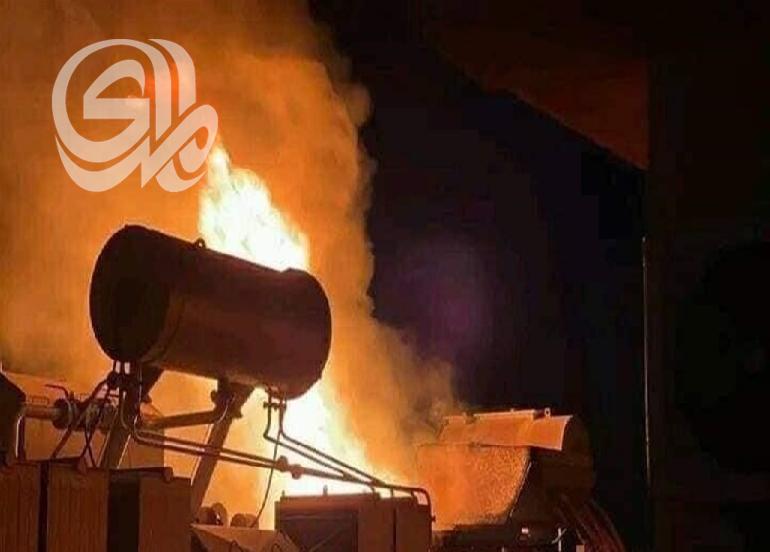 اخماد حريق اندلع بمحطة كهرباء سنجار في نينوى