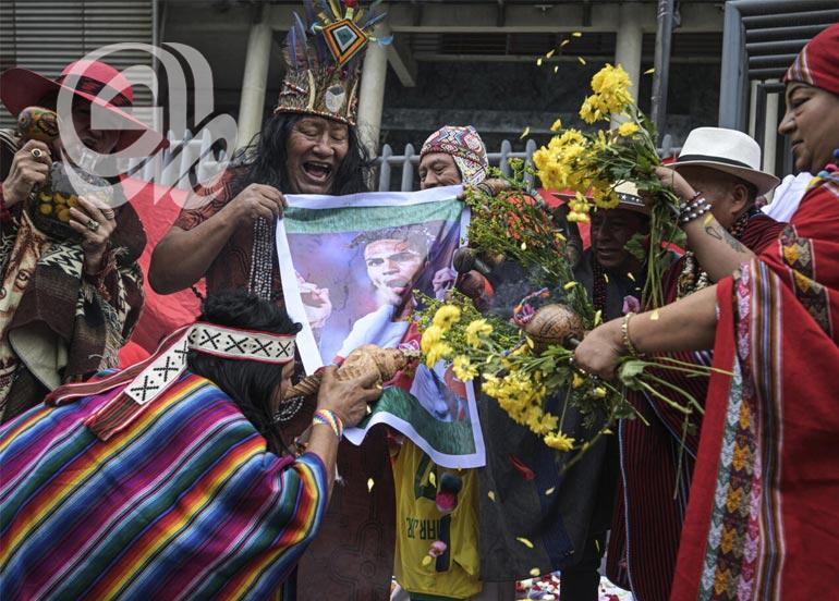 بيرو  تربط  نيمار بطقوس الشامان قبل مواجهة البرازيل