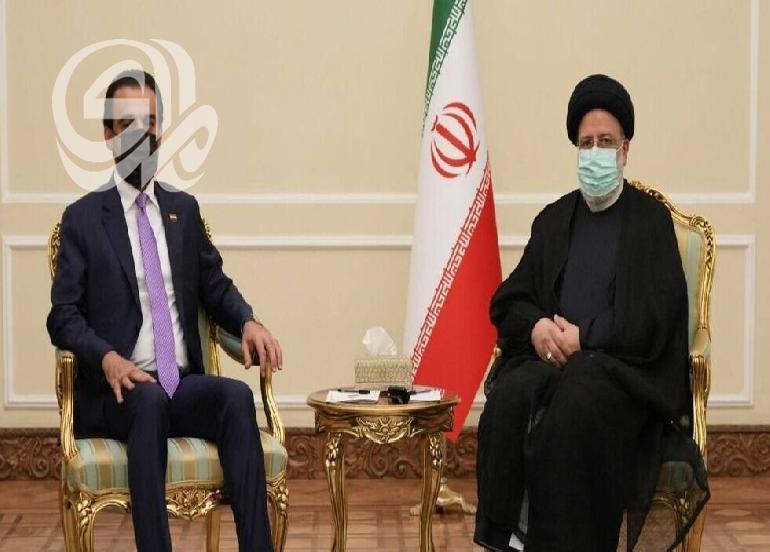 فحوى لقاء الحلبوسي والرئيس الايراني