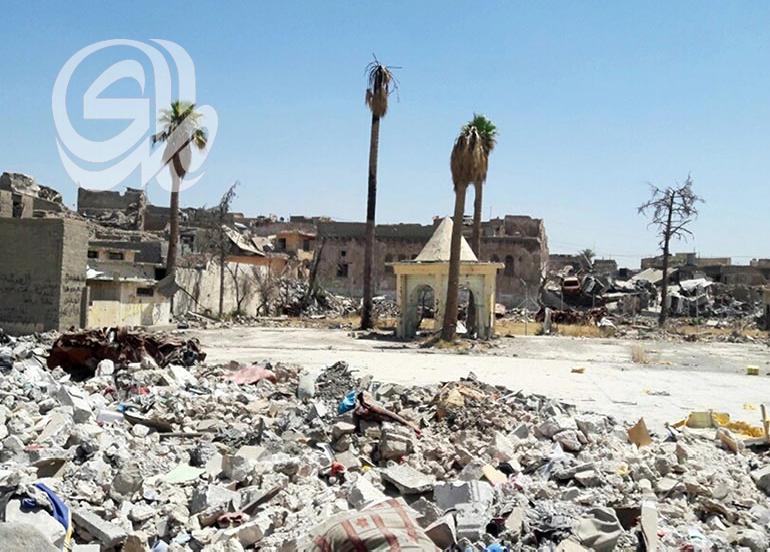 خندق ضخم لداعش يلحق أضراراً جسيمة بمواقع  أثرية فـي الموصل