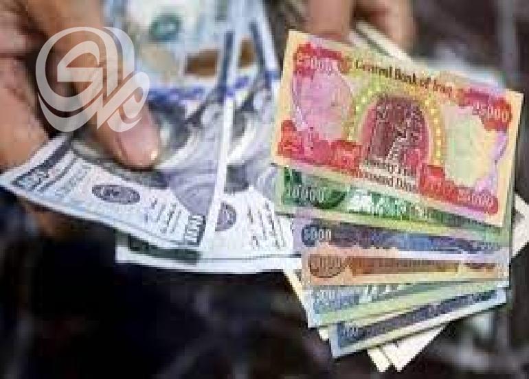 أسعار الدولار تغلق على ارتفاع في بورصات بغداد
