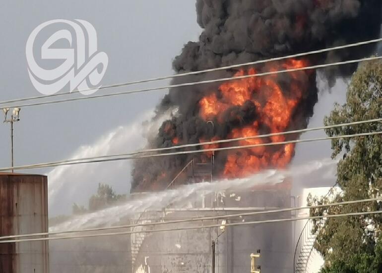 لبنان.. اندلاع حريق كبير داخل منشآت النفط