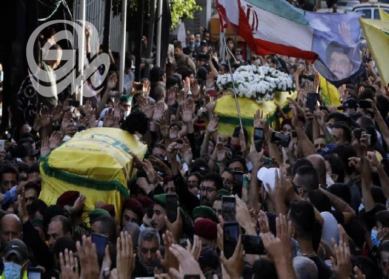 حزب الله يشيع قتلاه ويرفض الحرب الأهلية
