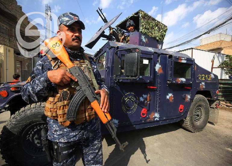 الشرطة الاتحادية تقبض على١٢متهماً وتنفذ عملية تفتيش في بغداد