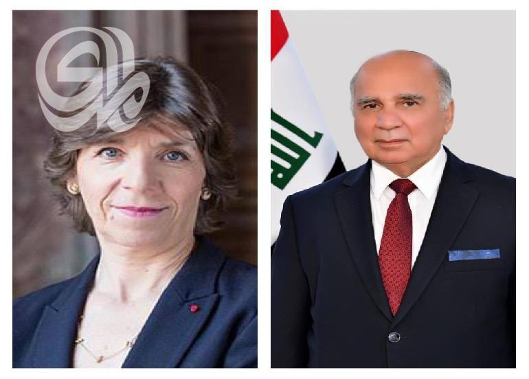 العراق وفرنسا يبحثان التعاون المشترك وتحضيرات مؤتمر بغداد الثالث