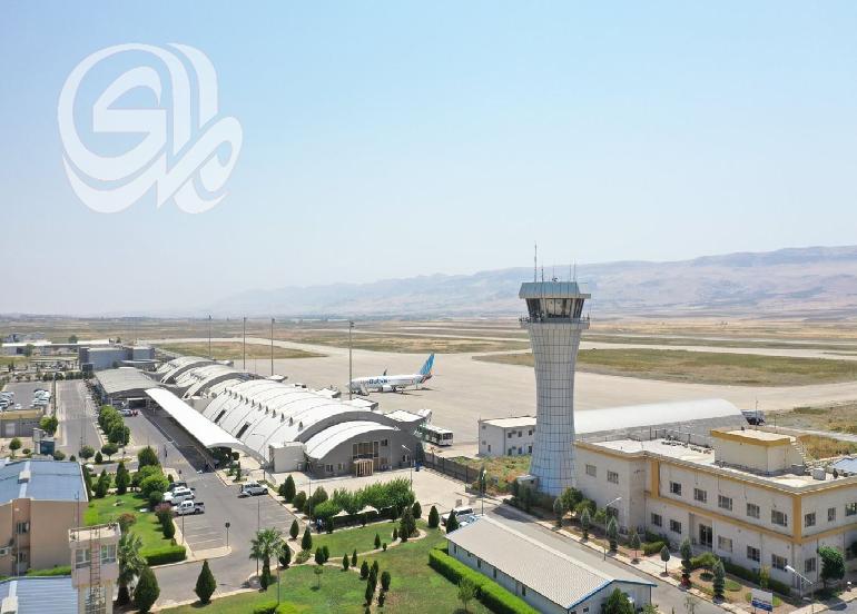 انخفاض بنسبة 40%.. تعليق جديد من إدارة مطار السليمانية