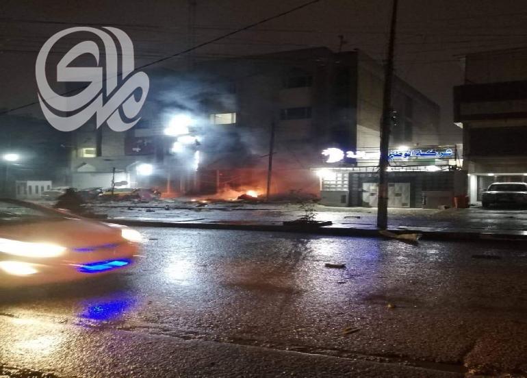 انفجاران في بغداد يستهدفان مصرفا ومحل لبيع المشروبات الكحولية