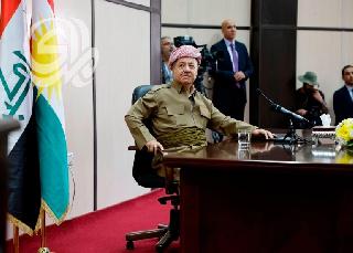 بارزاني خلال تفقده العمادية: جهود حكومة الإقليم متواصلة لتطوير كردستان