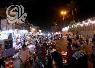 المقاهي والمطاعم.. متنفس أهالي منطقة باب الشيخ في رمضان (صور)