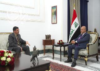 صالح مخاطباً وزير الموارد: تأمين حصة العراق المائية اولوية