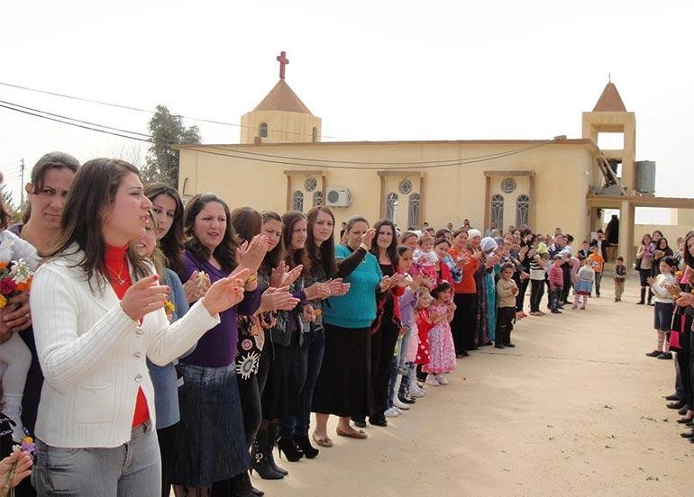 57 بالمائة من مسيحيي العراق في بلاد المهجر