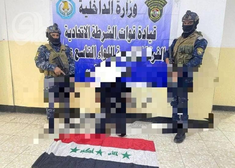 اعتقال شخص رفع علم العراق السابق فوق منزله في بغداد