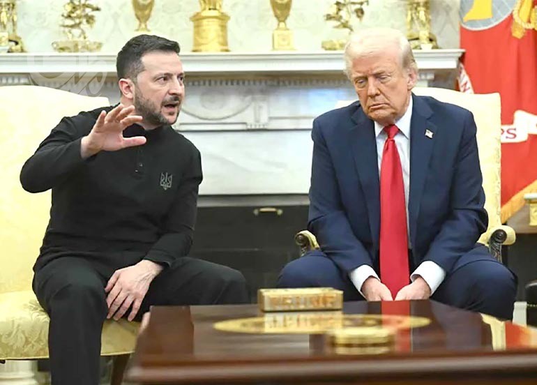 ترامب ينتقد زيلينسكي لتجاهله خطته للسلام مع روسيا