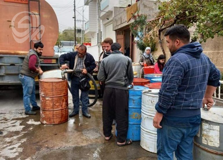 الشتاء يزيد معاناة مواطني كردستان.. أزمة النفط الأبيض وسط موجات البرودة