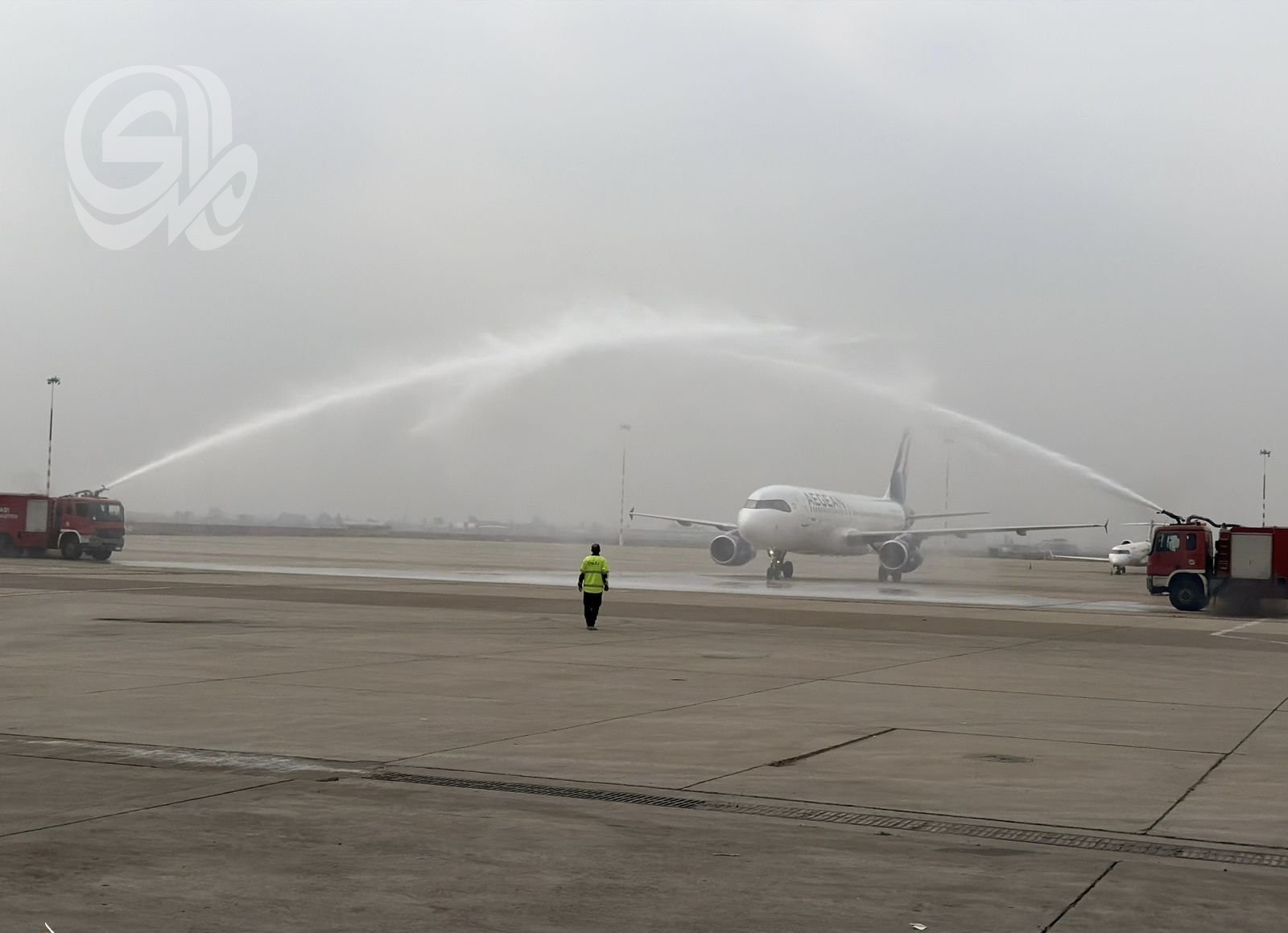 بعد انقطاع 35 عاماً.. هبوط أول طائرة أوروبية في مطار بغداد الدولي