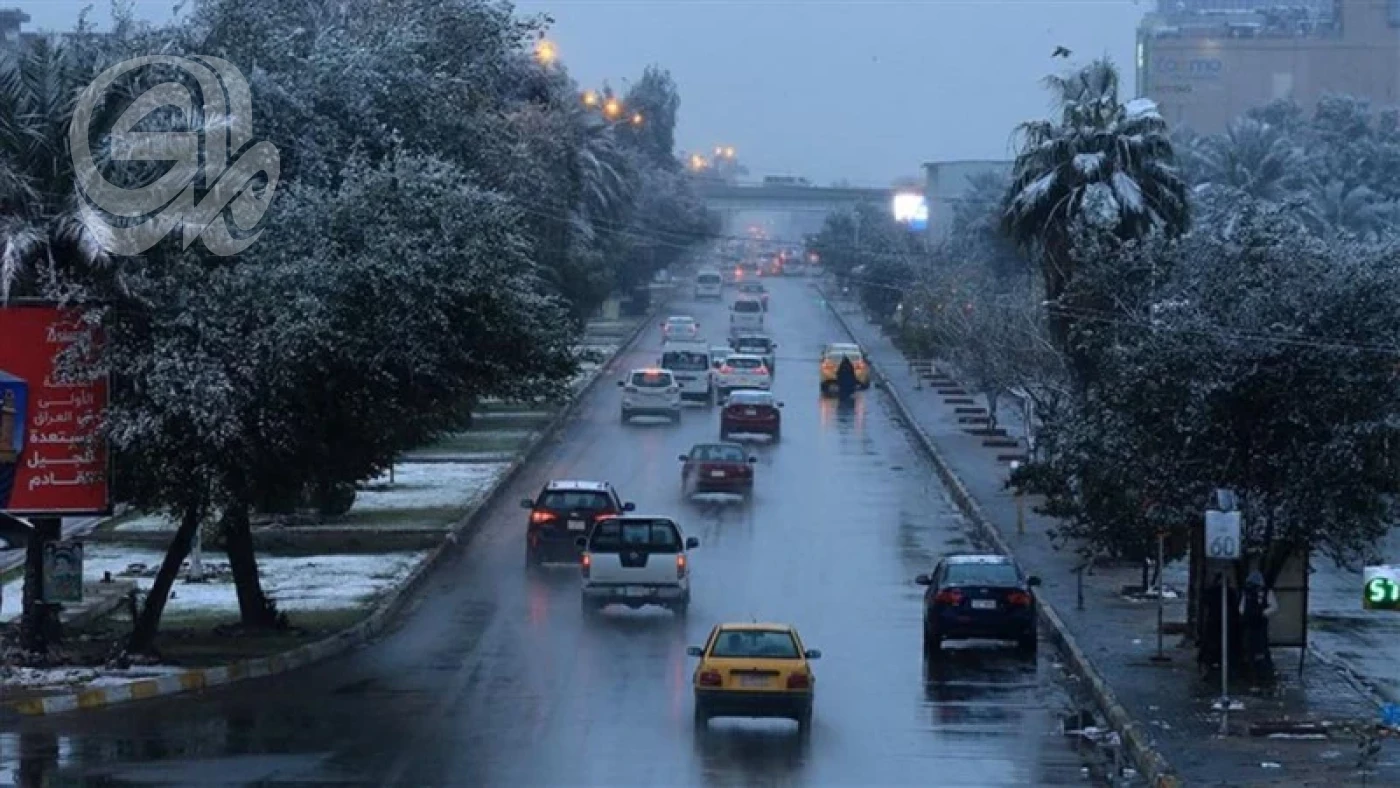 موجة أمطار وبرد قطبي تضرب شمال العراق مع بداية 2026