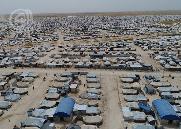 قوات الأمن السورية تنتشر في مخيم الهول بعد انسحاب «قسد»