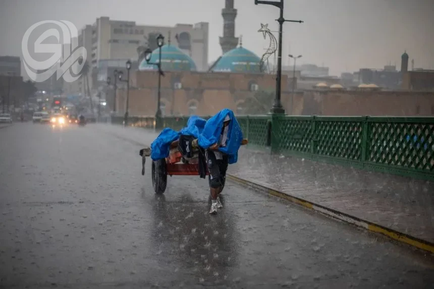 منخفض جوي جبهوي عنيف يخيم على أجواء العراق