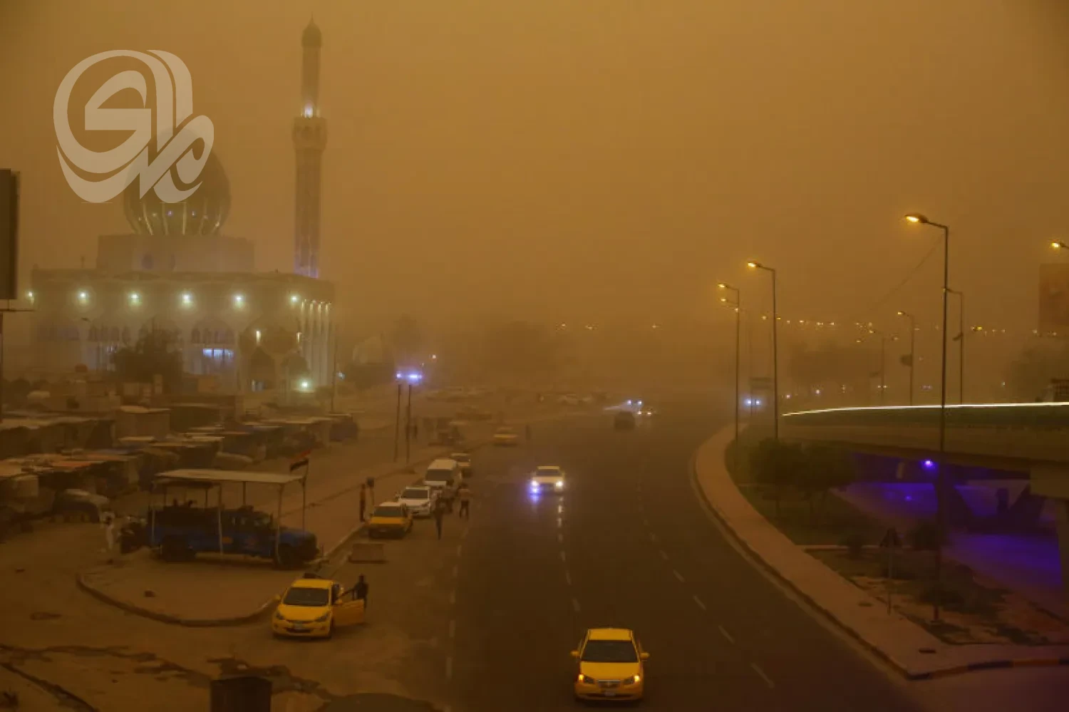موجة غبار تضرب بغداد والجنوب