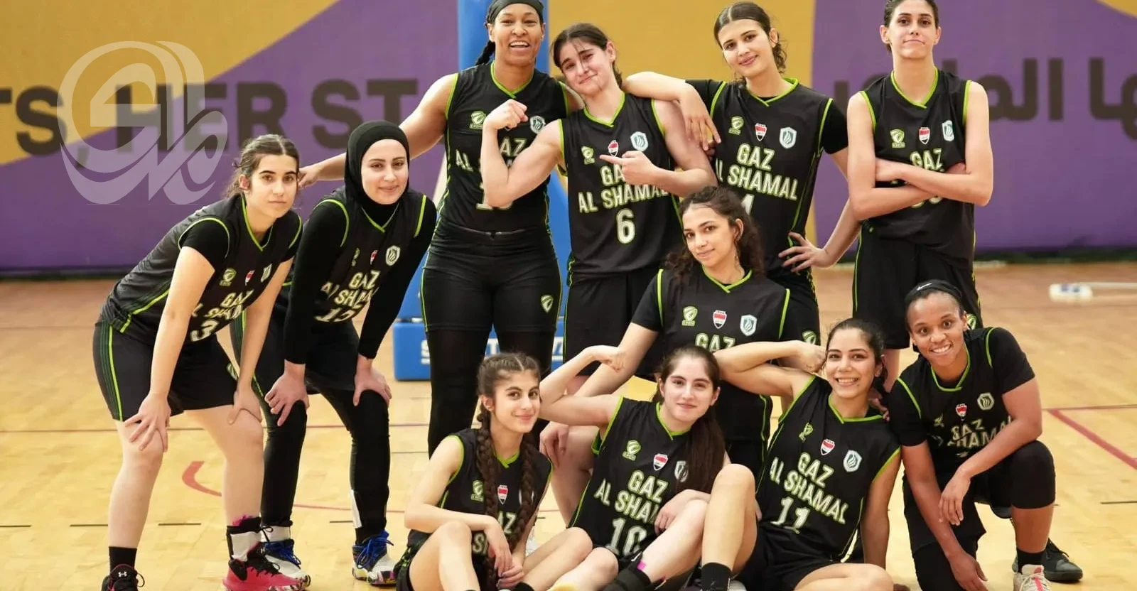 غاز الشمال يحقق فوزه الثاني ويواصل تألقه في البطولة العربية للسيدات