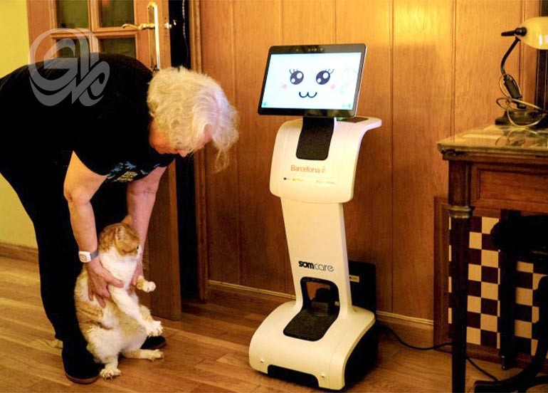 روبوتات تؤنس وحدة كبار السن في اسبانيا